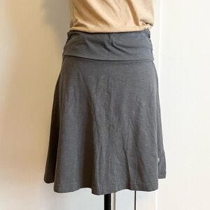 Mountain Hardwear Blue-Gray Midi Skirt